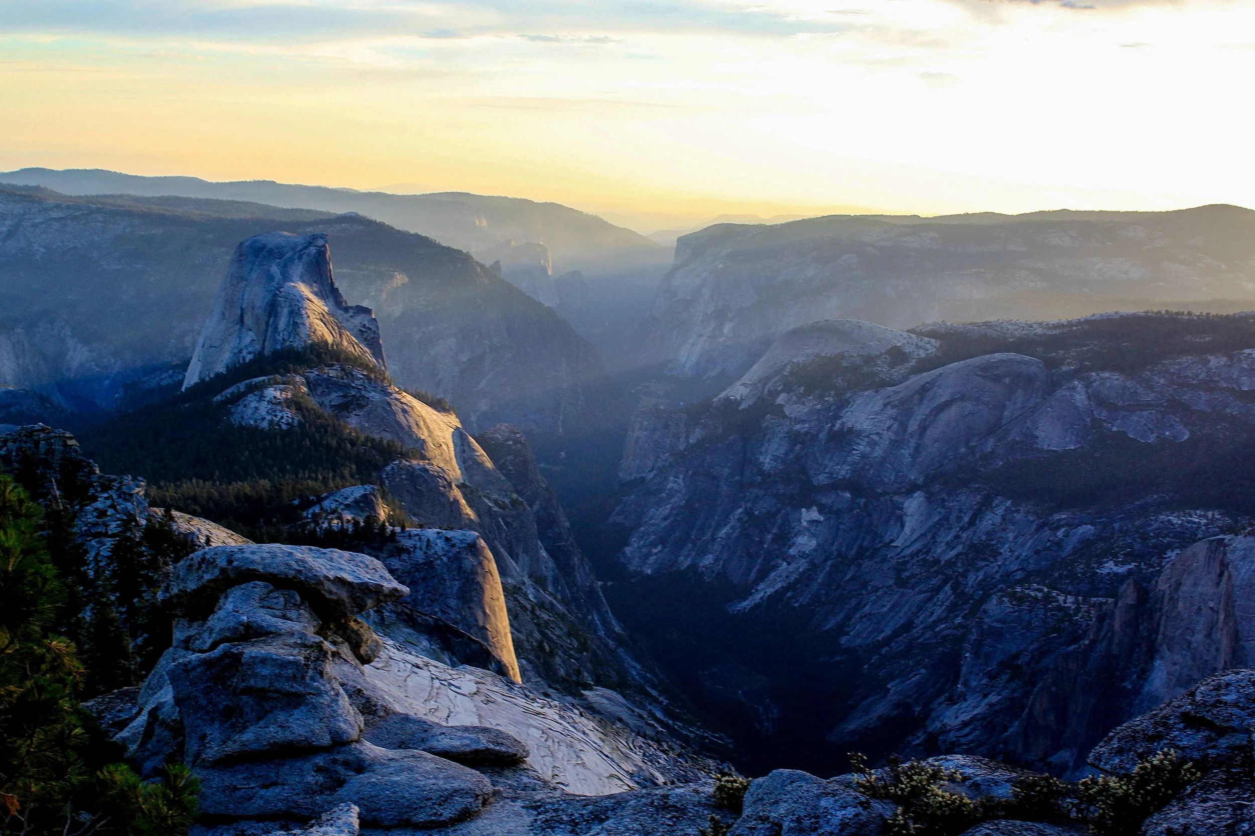 A Sunset View from Cloud's Rest, 2012