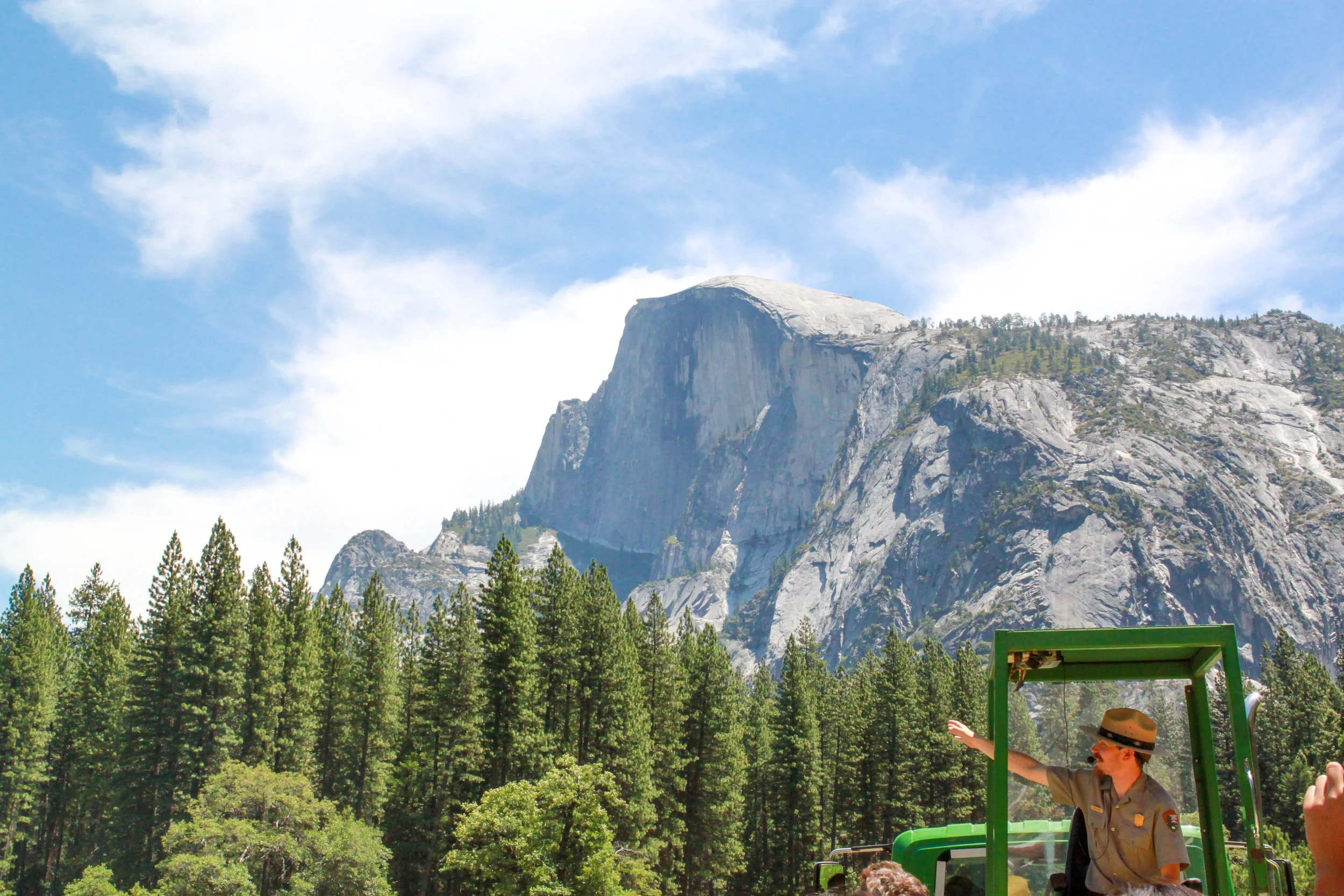 A Ranger Giving a Valley Floor Tour, 2012
