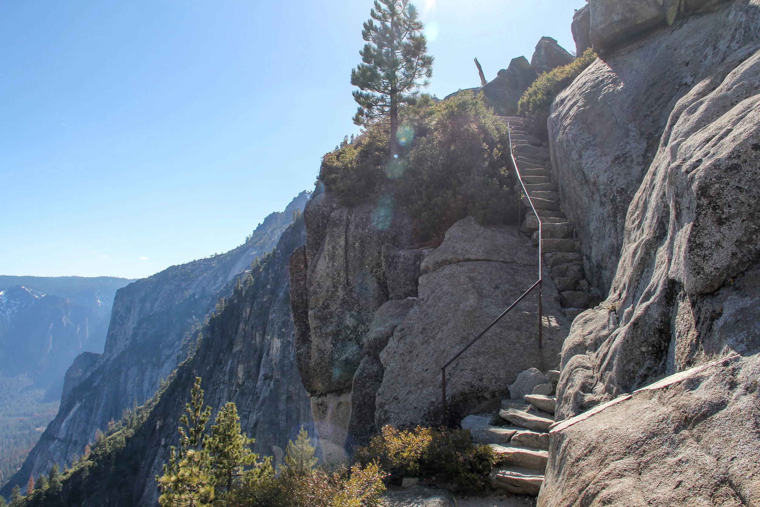 The Last Stretch of the Upper Yosemite Falls Trail, 2016