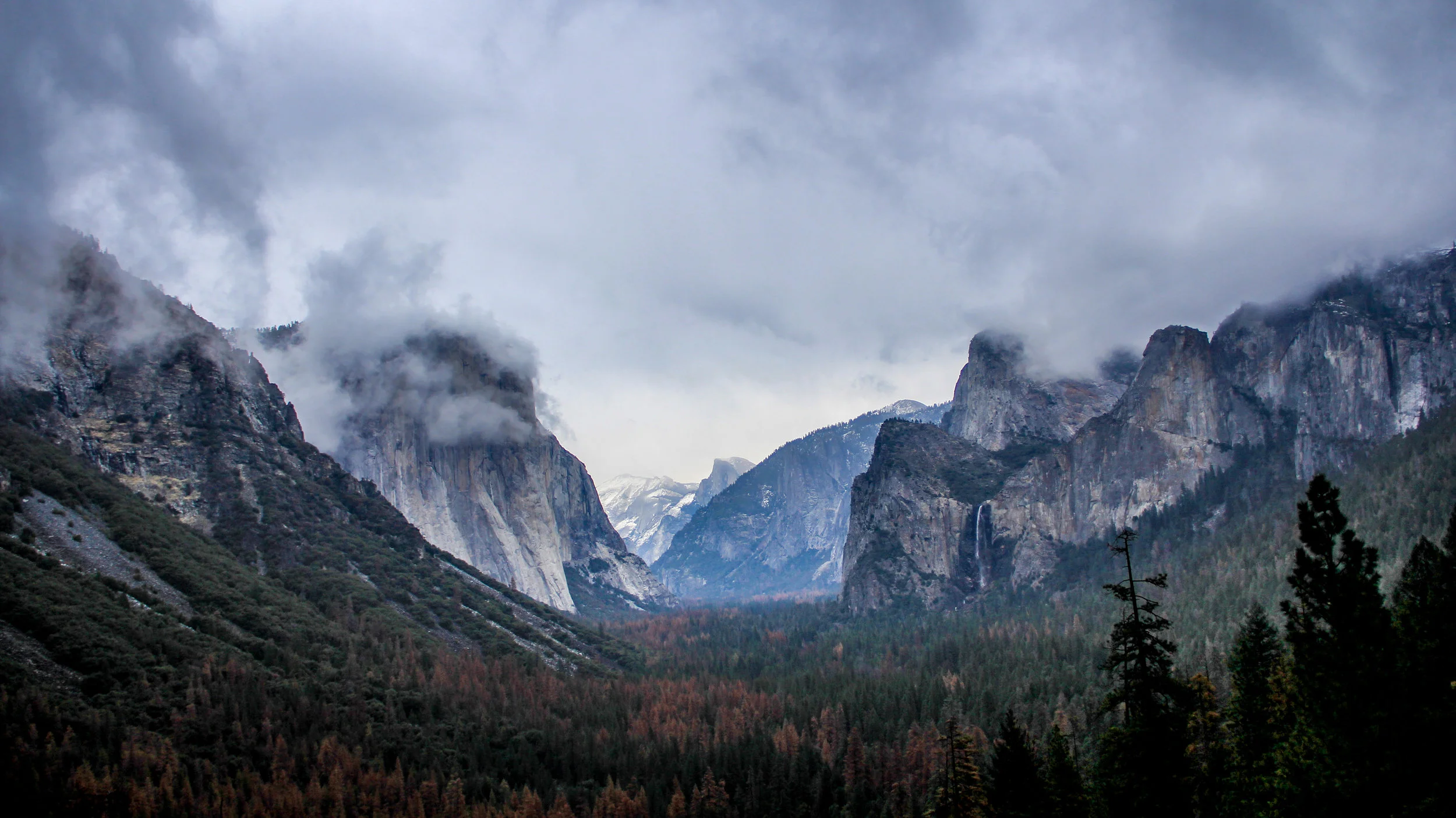 Yosemite Valley from Tunnel View, 2016