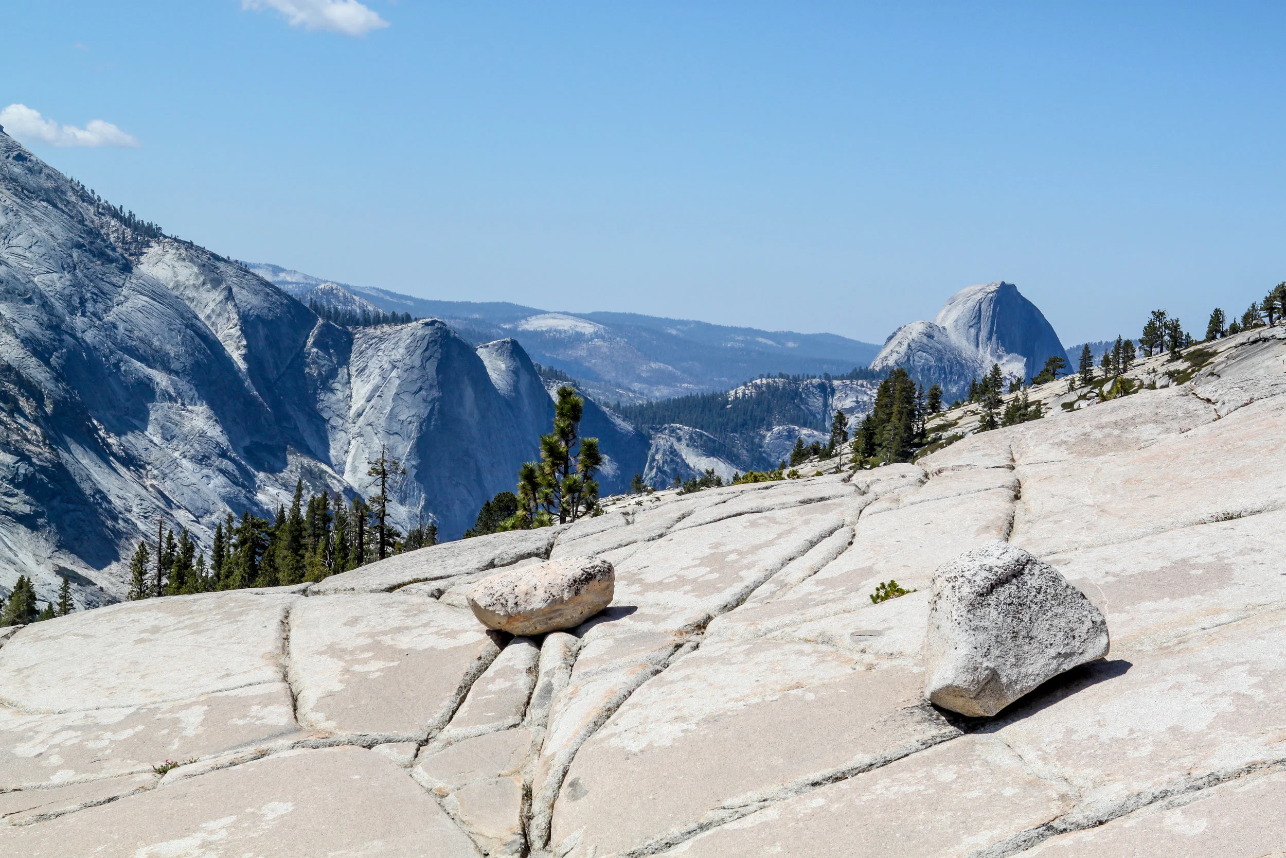 Looking North at Half Dome from Olmsted Point, 2012