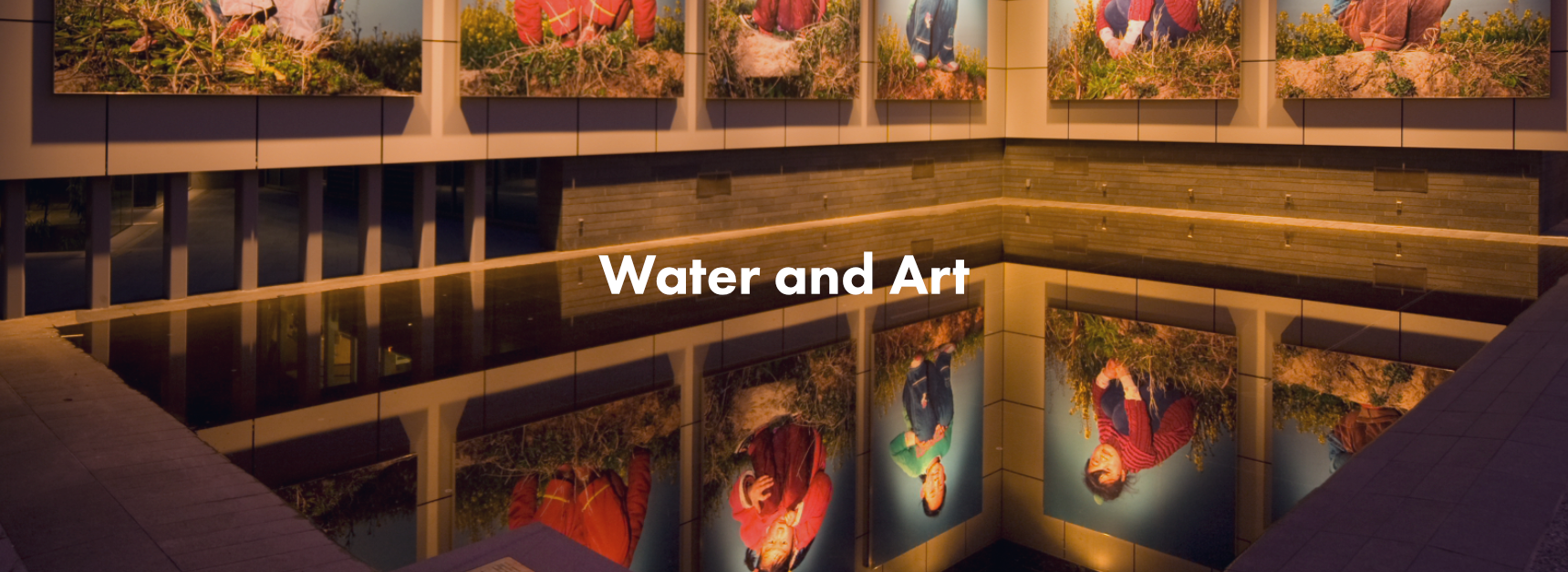 water and art