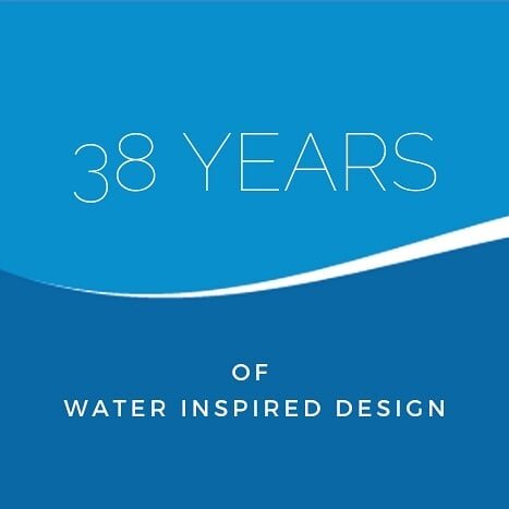 Today, we celebrate 38 years of water feature design at Vincent Helton &amp; Associates! 🎉 From our first highlight designing for the Canadian Pavilion at Expo '92 in Seville, we've gone on to put our stamp on 1,000+ projects across North America. W