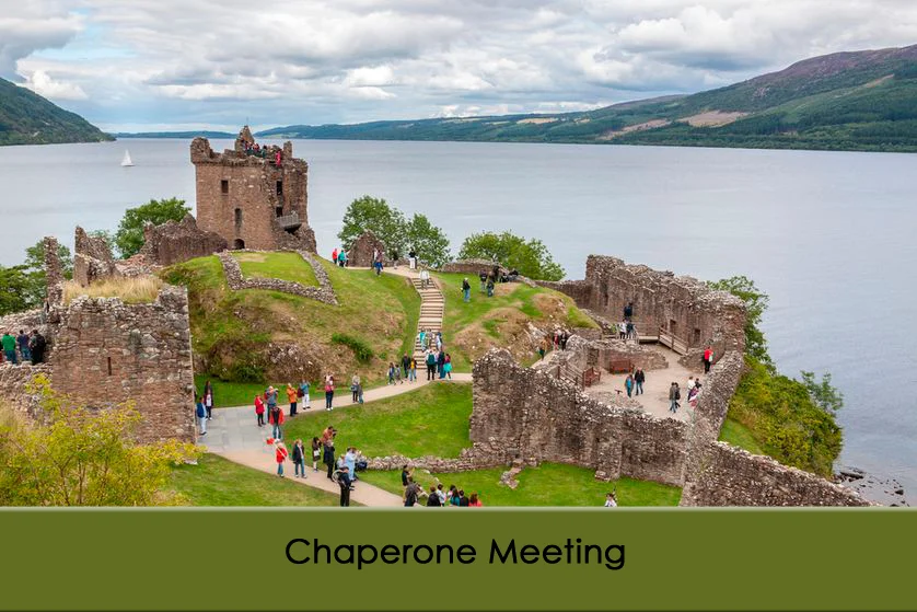 Chaperone Europe Tour Meeting