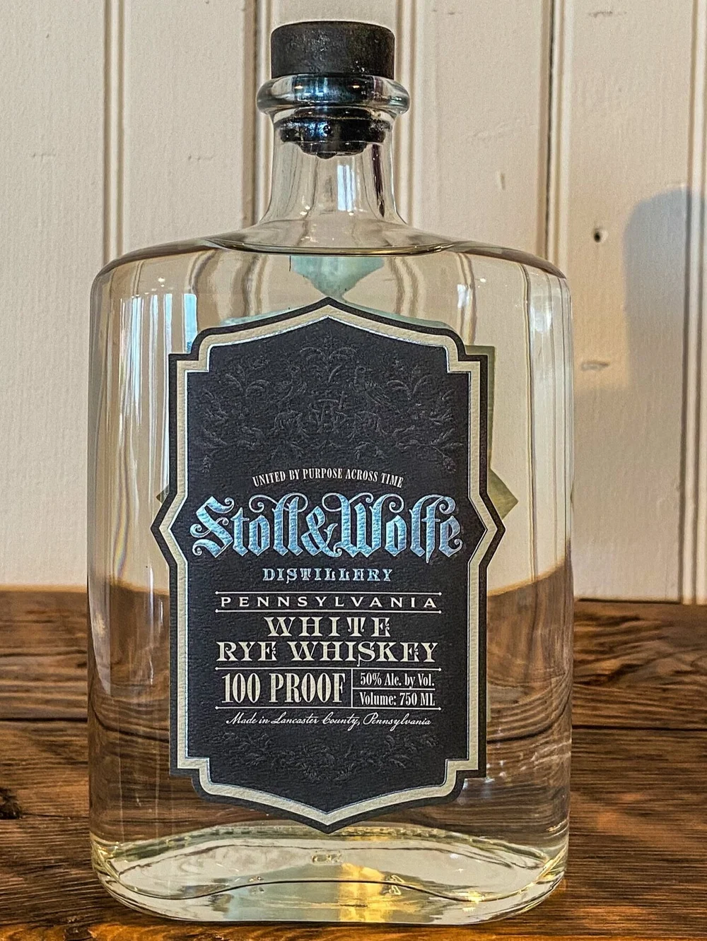 Stoll & Wolfe White Rye Whiskey