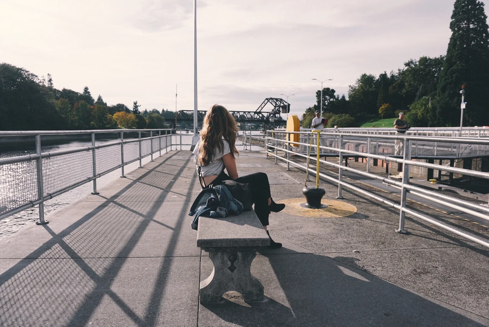 The Locks in Ballard. Quiet, serene, and perfect.