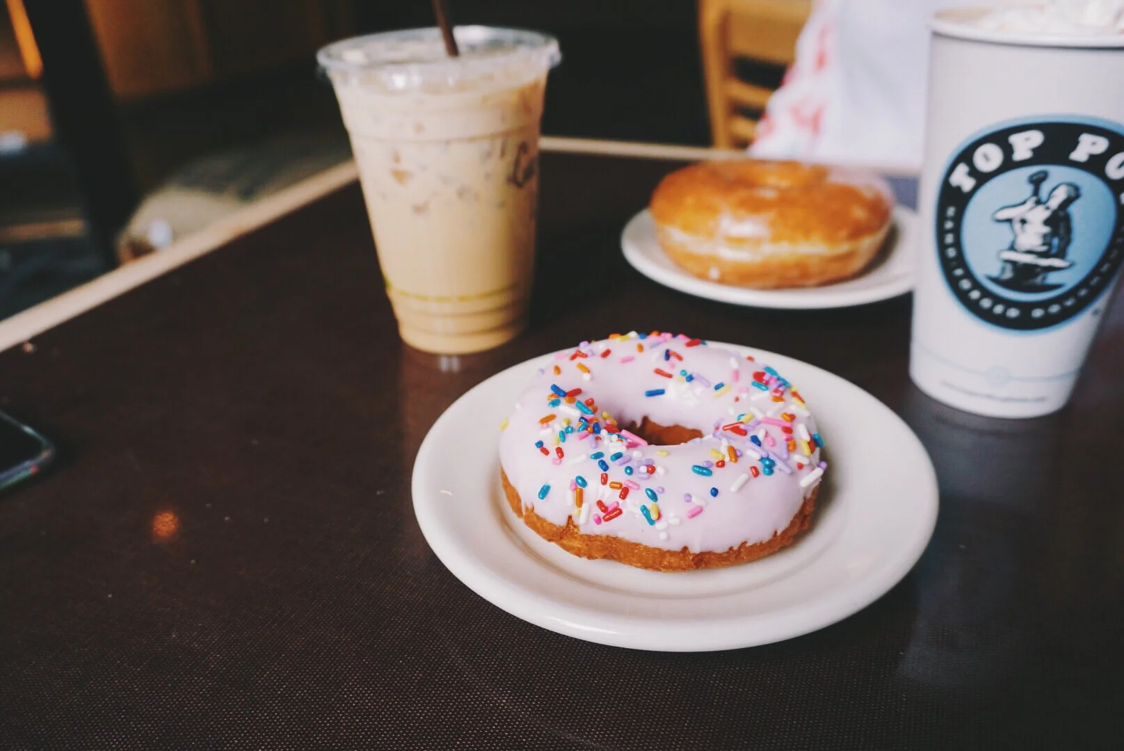 Top Pot Doughnuts quickly became a ritual for us.
