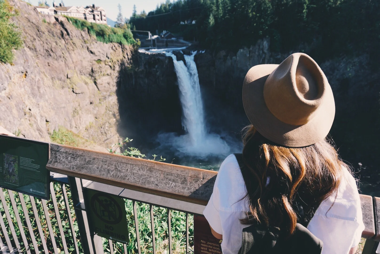 Snoqualmie Falls... Is an absolute must. Mother Nature is not holding back here.