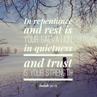 Rest &amp; quietness, repentance &amp; trust.

#lentenseason #ashwednesday