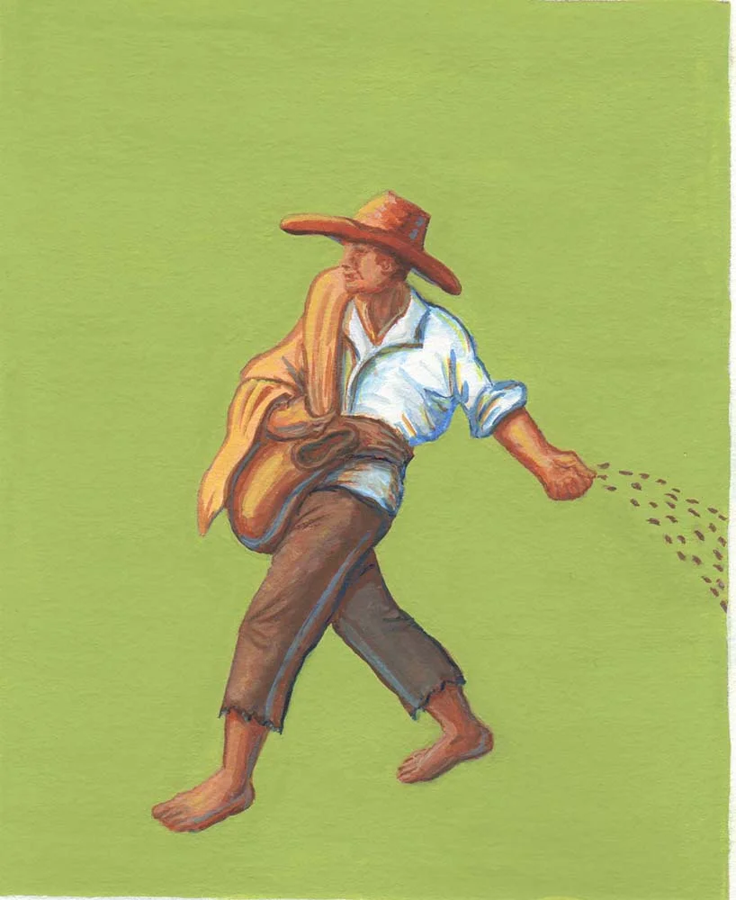 Label for Johnny Appleseed Cider
