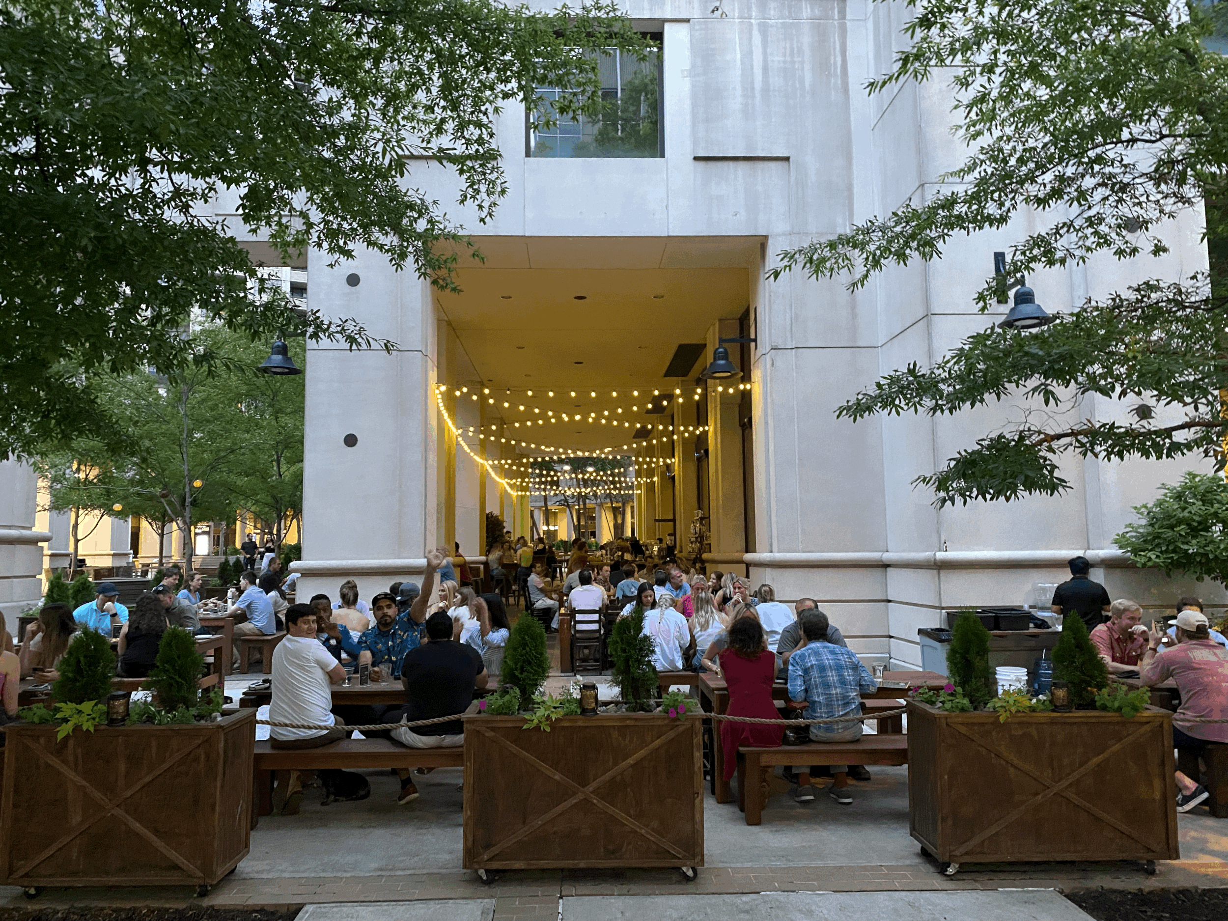 Sun or shade on the patio