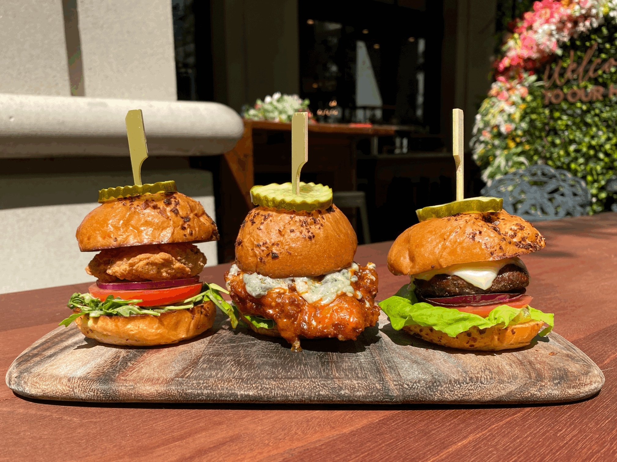 Brunch Slider Trio