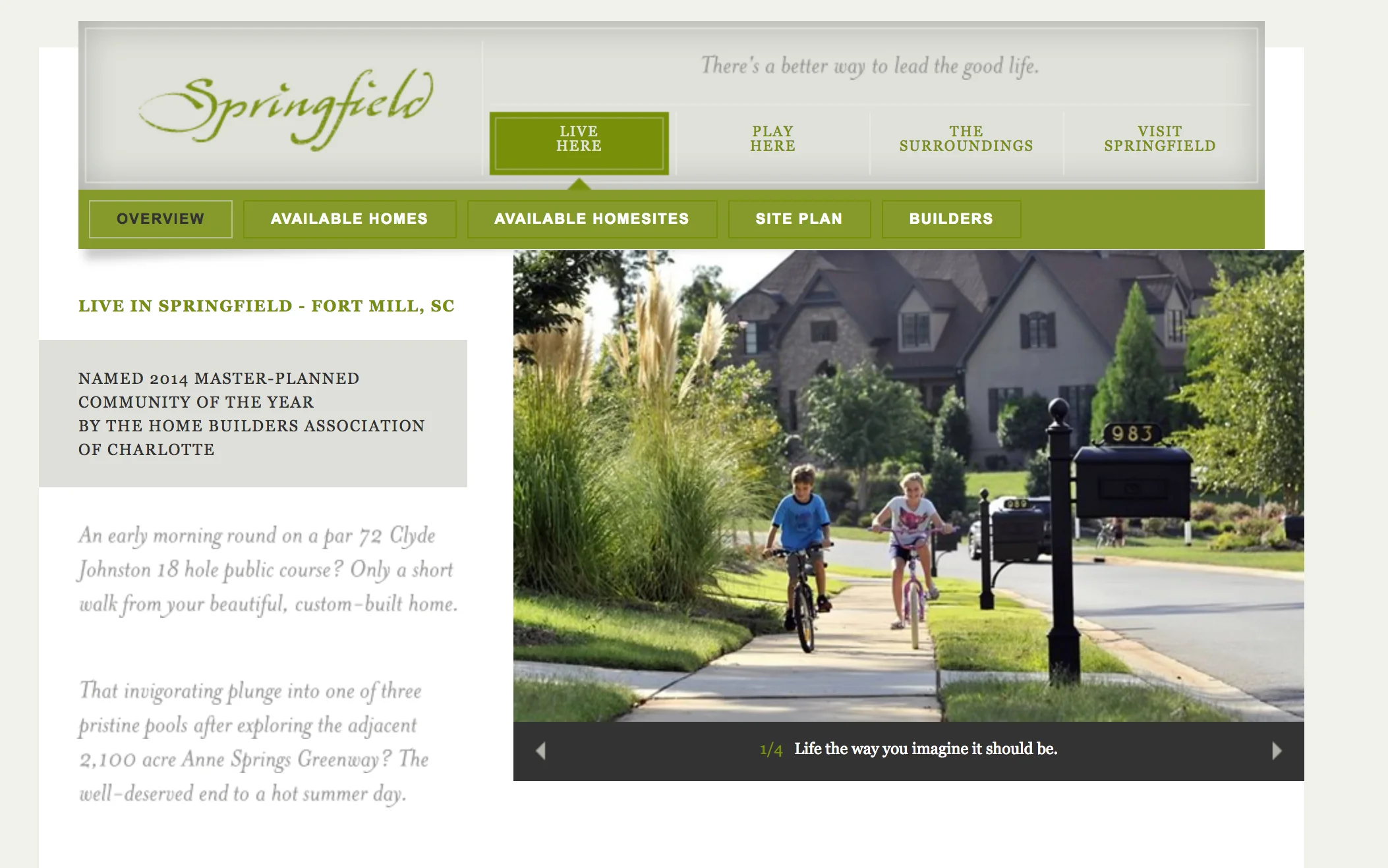 Springfield, Fort Mill SC