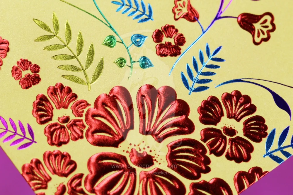 百家姓利是封 Surname Flower - www.joysredpacket.com