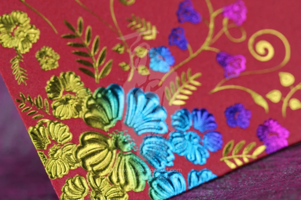 百家姓利是封 Surname Flower - www.joysredpacket.com