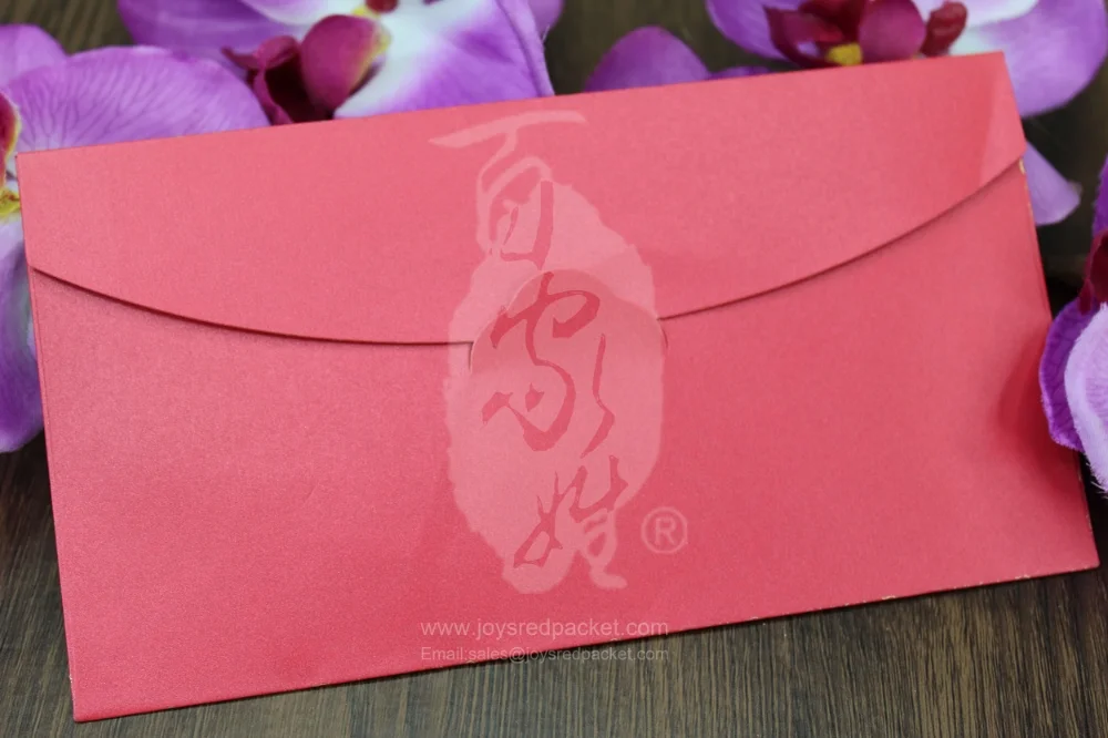 囍 Double Happiness Laser Cut- Long size envelope packet — Joys
