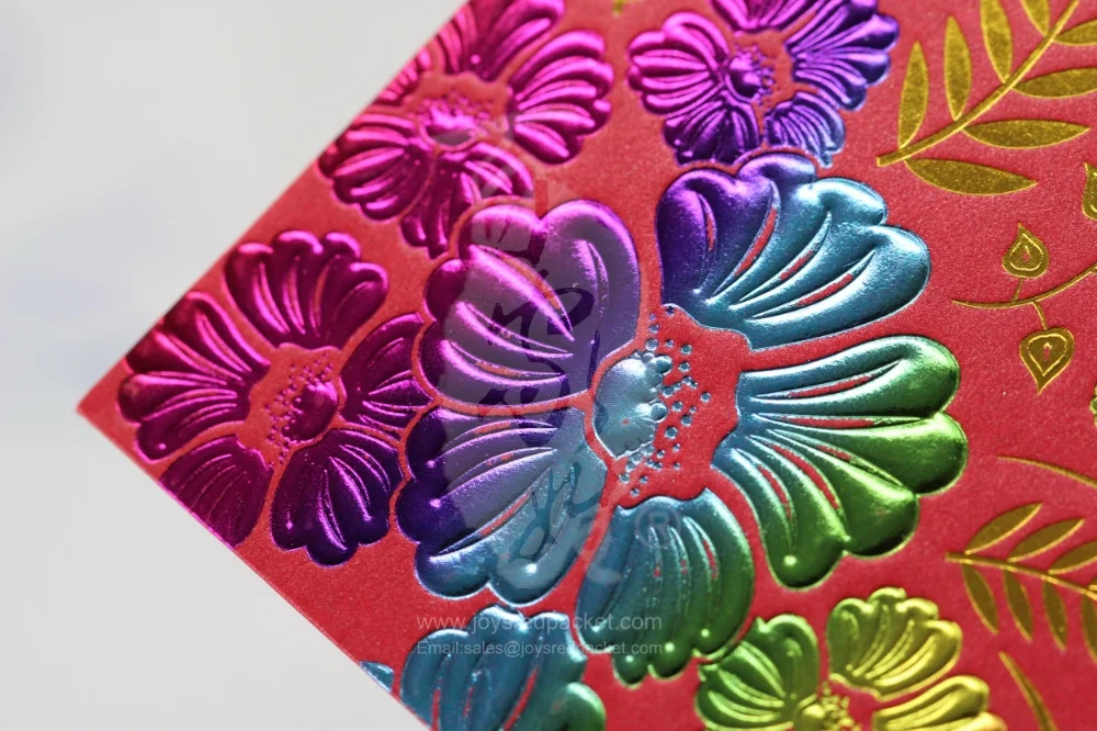 福 Fortune Rainbow Flowers - www.joysredpacket.com