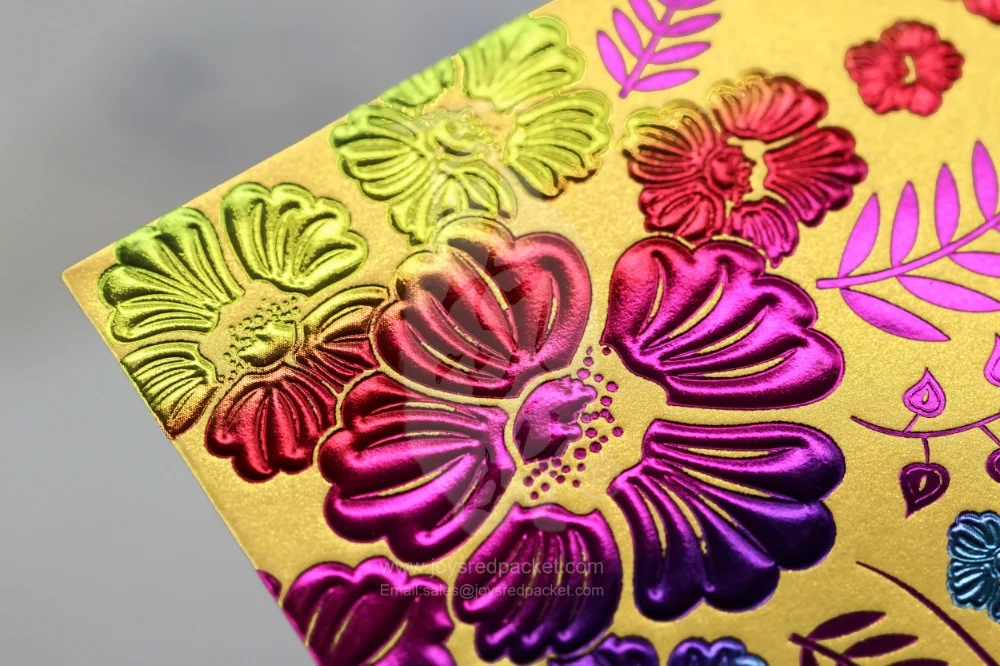 福 Fortune Rainbow Flowers - www.joysredpacket.com