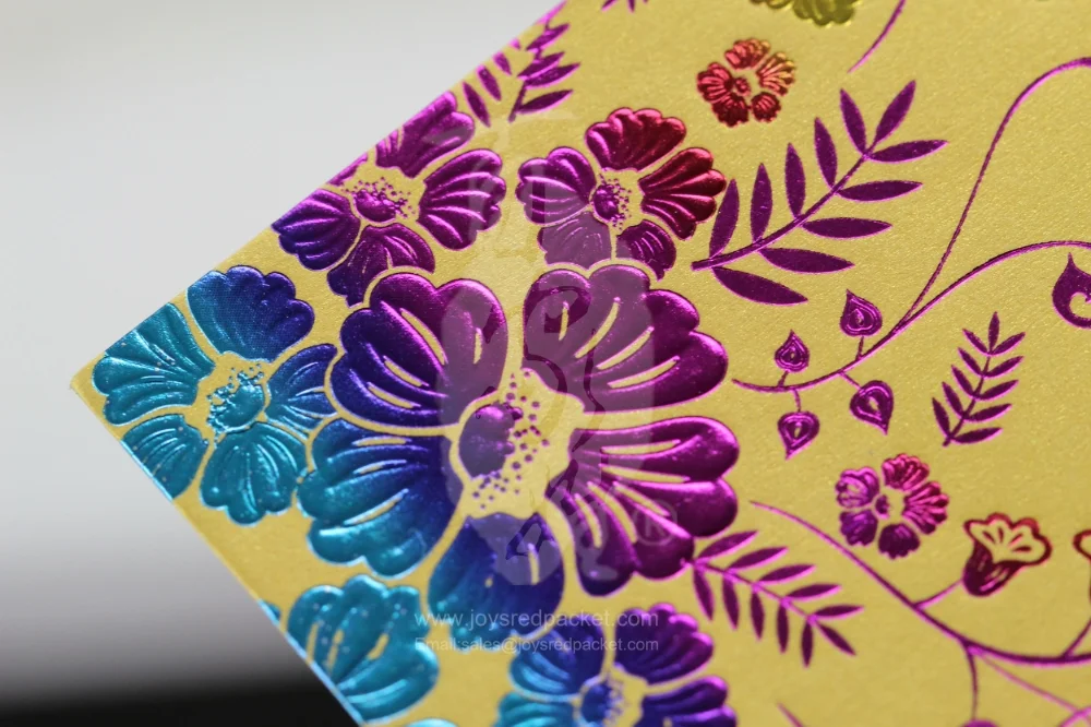 福 Fortune Rainbow Flowers - www.joysredpacket.com