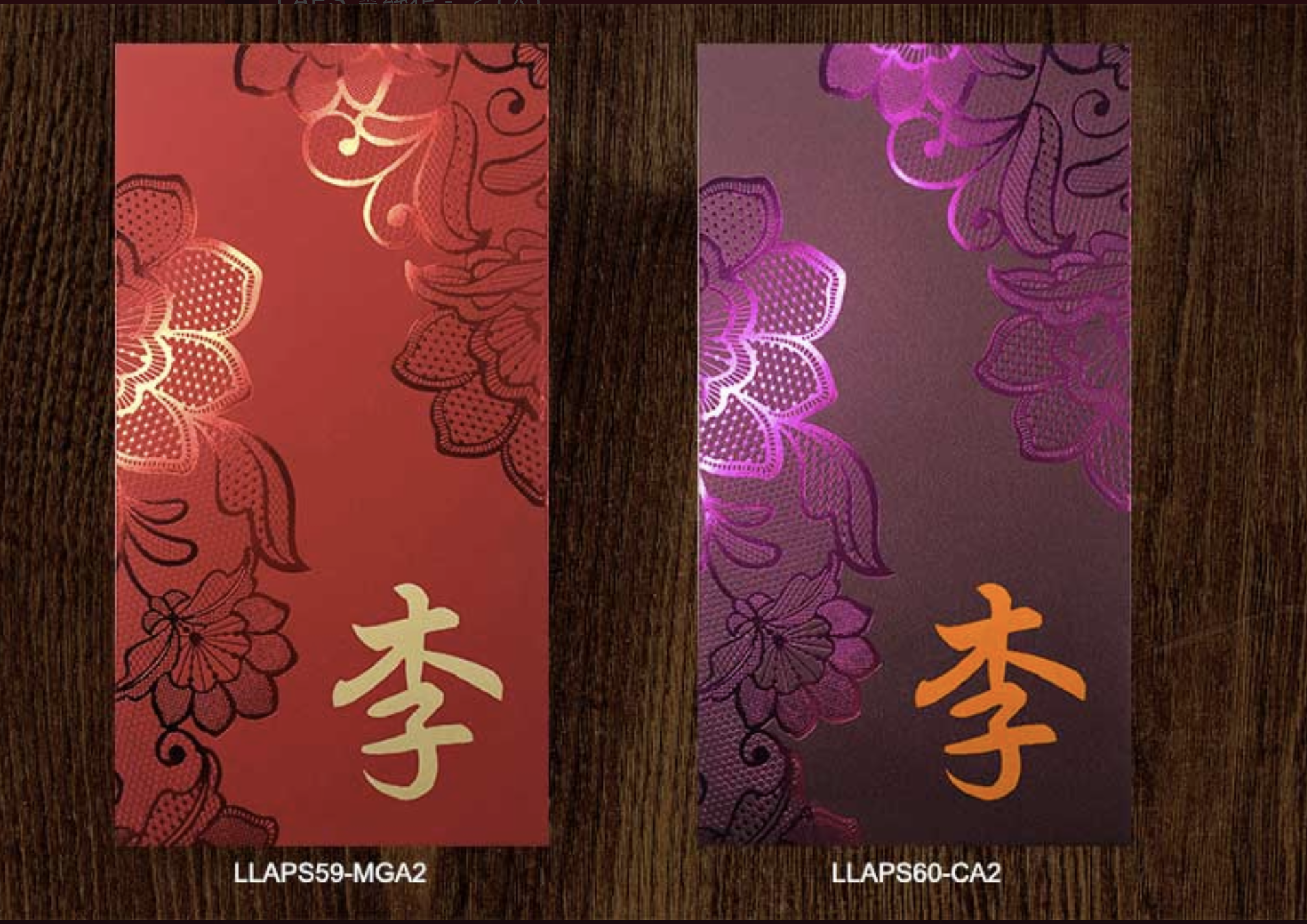 Modern Surname Envelopes By Joysredpacket, USA