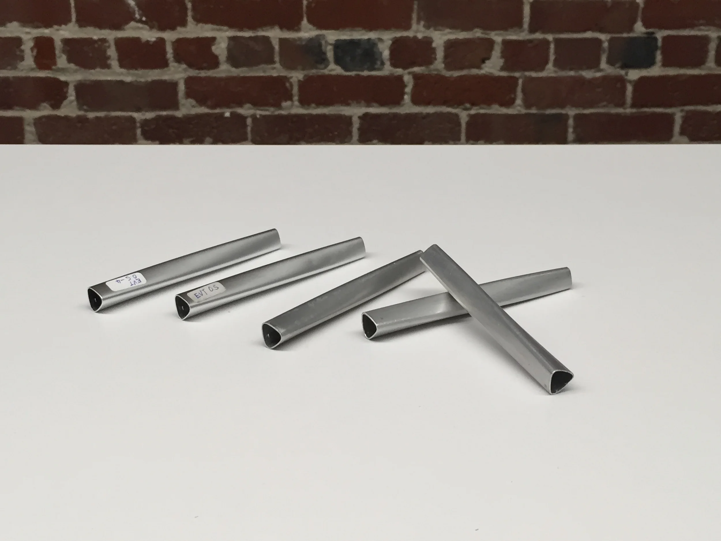 The hydroformed shell allowed for the most volume and strength, while still feeling like a slender pen in hand.
