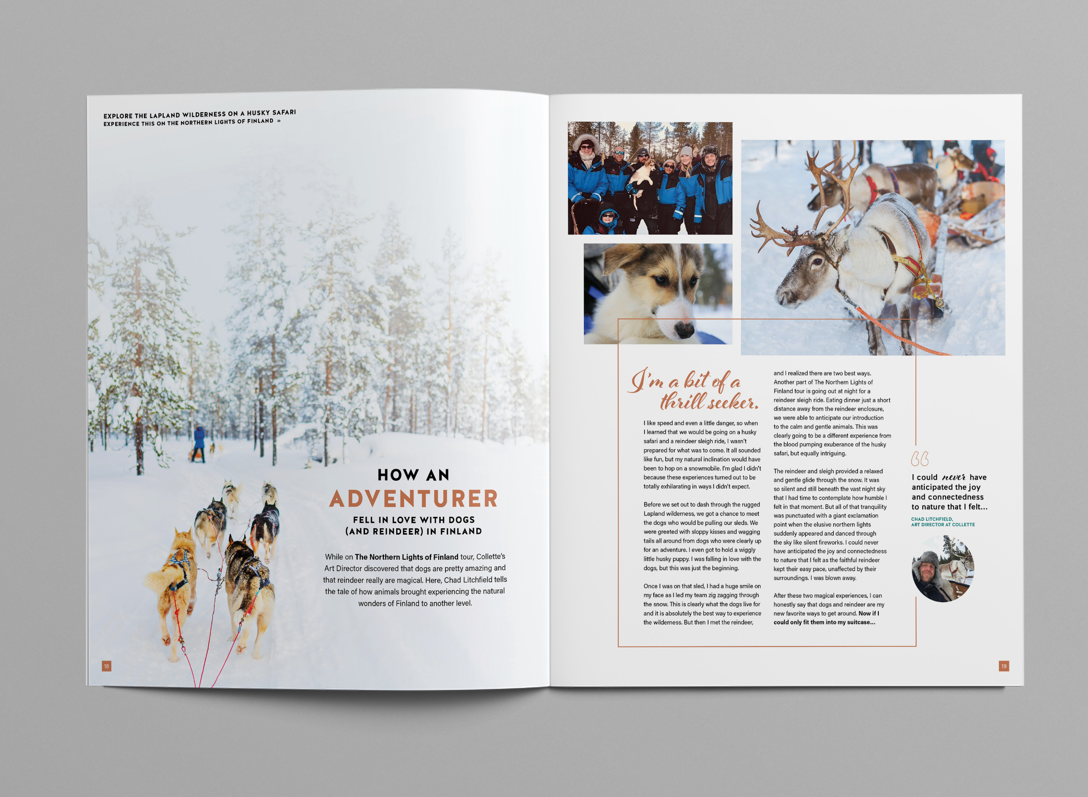 Finland Dogsledding Editorial