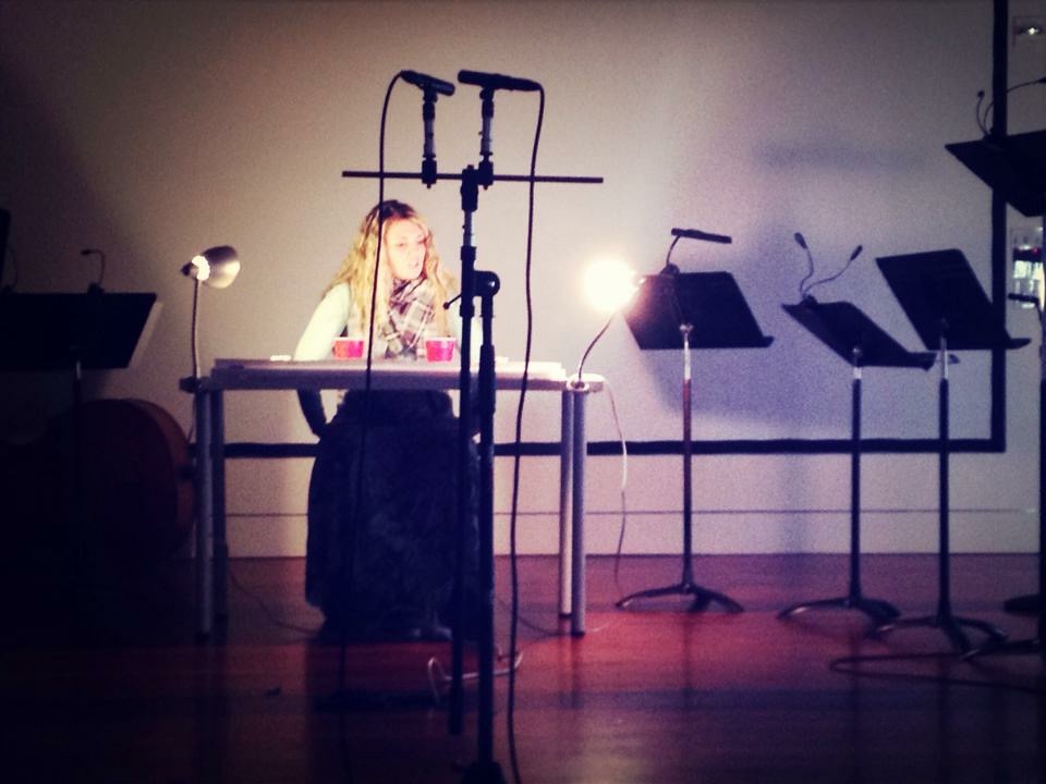 Performing music by Jessie Marino at Stanford