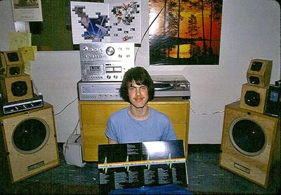A dorm room from the 70s. This guy knows how to move air :)