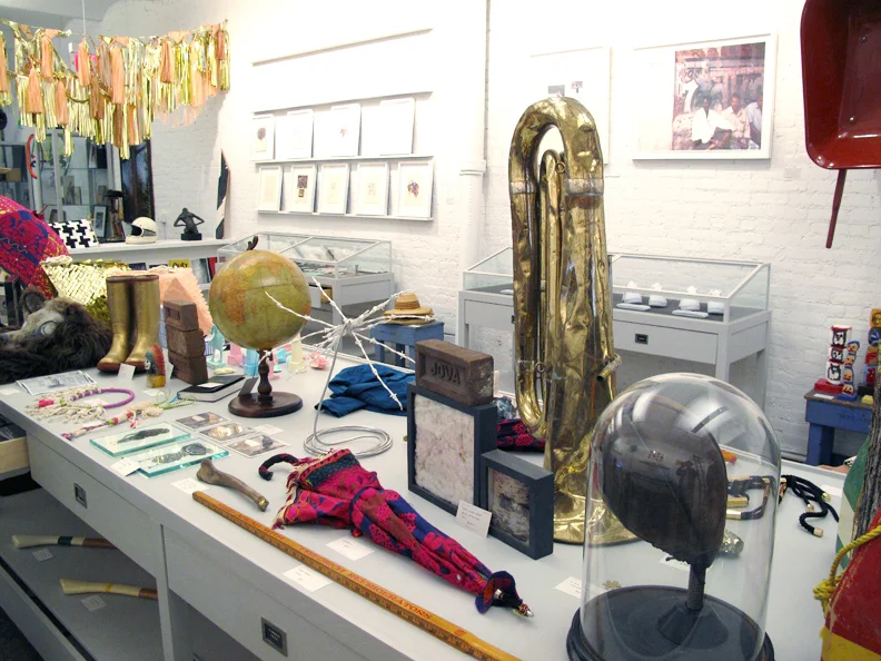 Objects, artwork, books and more from the likes of Wes Lang, The Strand, Meryl Smith, Jim Drain, Tory Burch, Confetti System and more. 