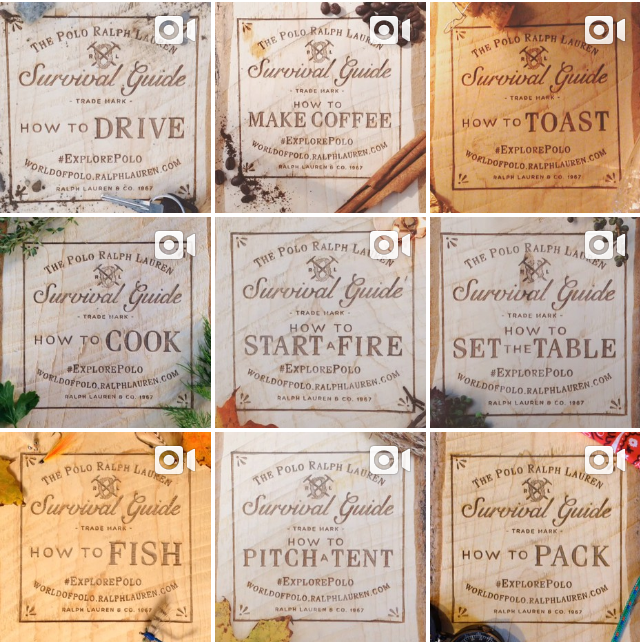 Opening titles for the Survival Guide series