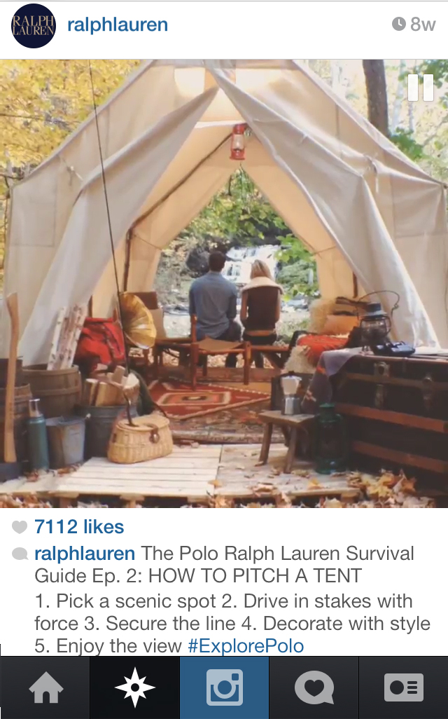  On @ralphlauren instagram.&nbsp; 