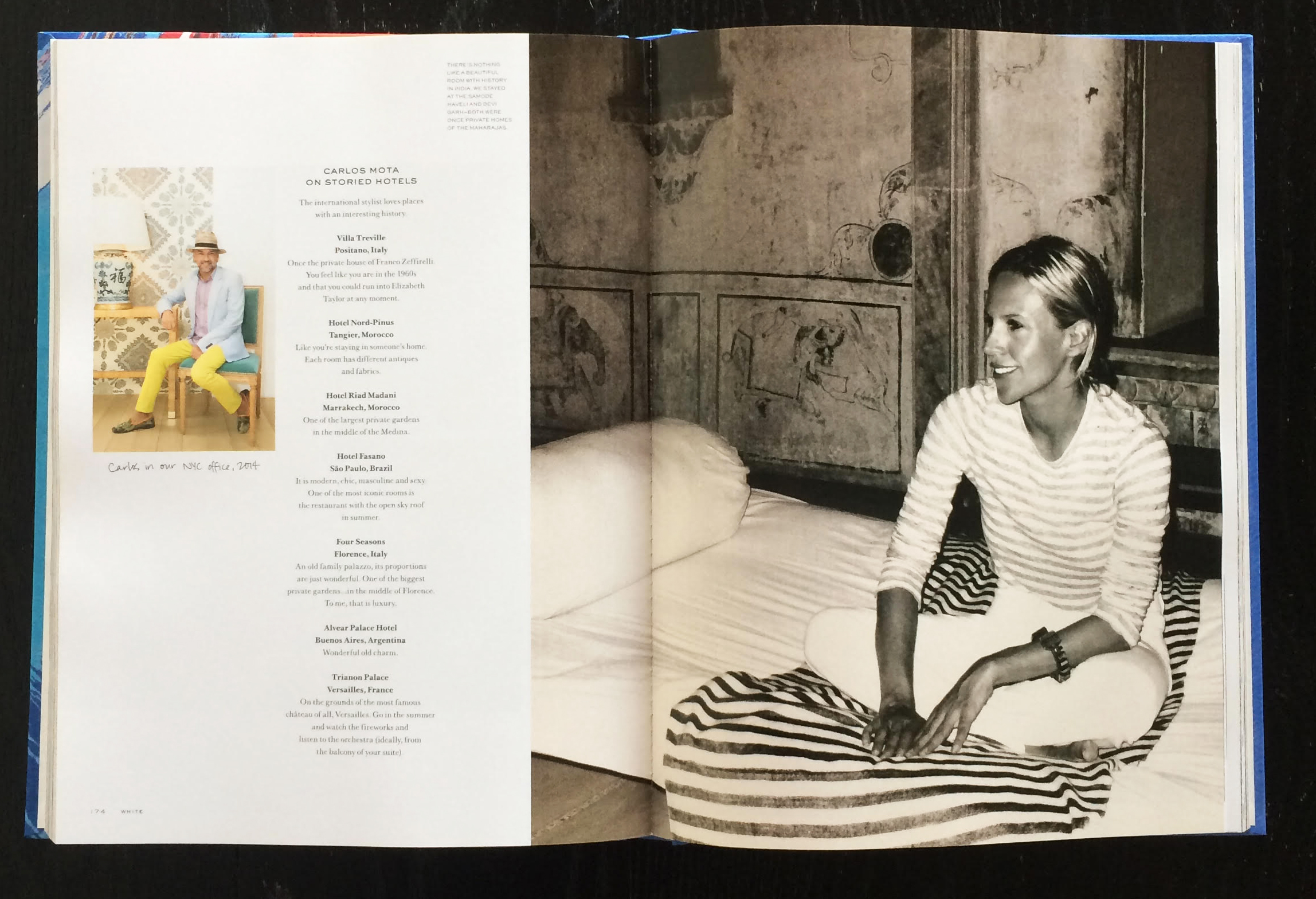  35+ of Gordon’s photos appear inside Tory’s inspiration book- TORY BURCH: IN COLOR as well as on the cover of the deluxe edition.&nbsp; 