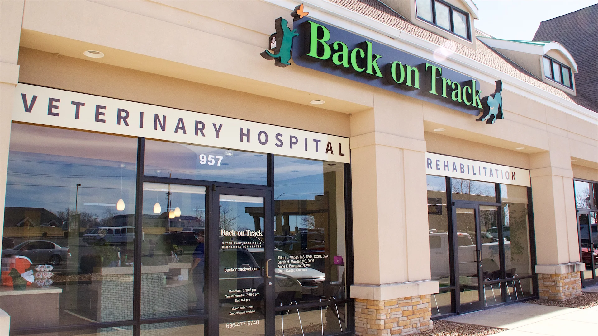 Back on Track Veterinary Hospital in O�Fallon, MO