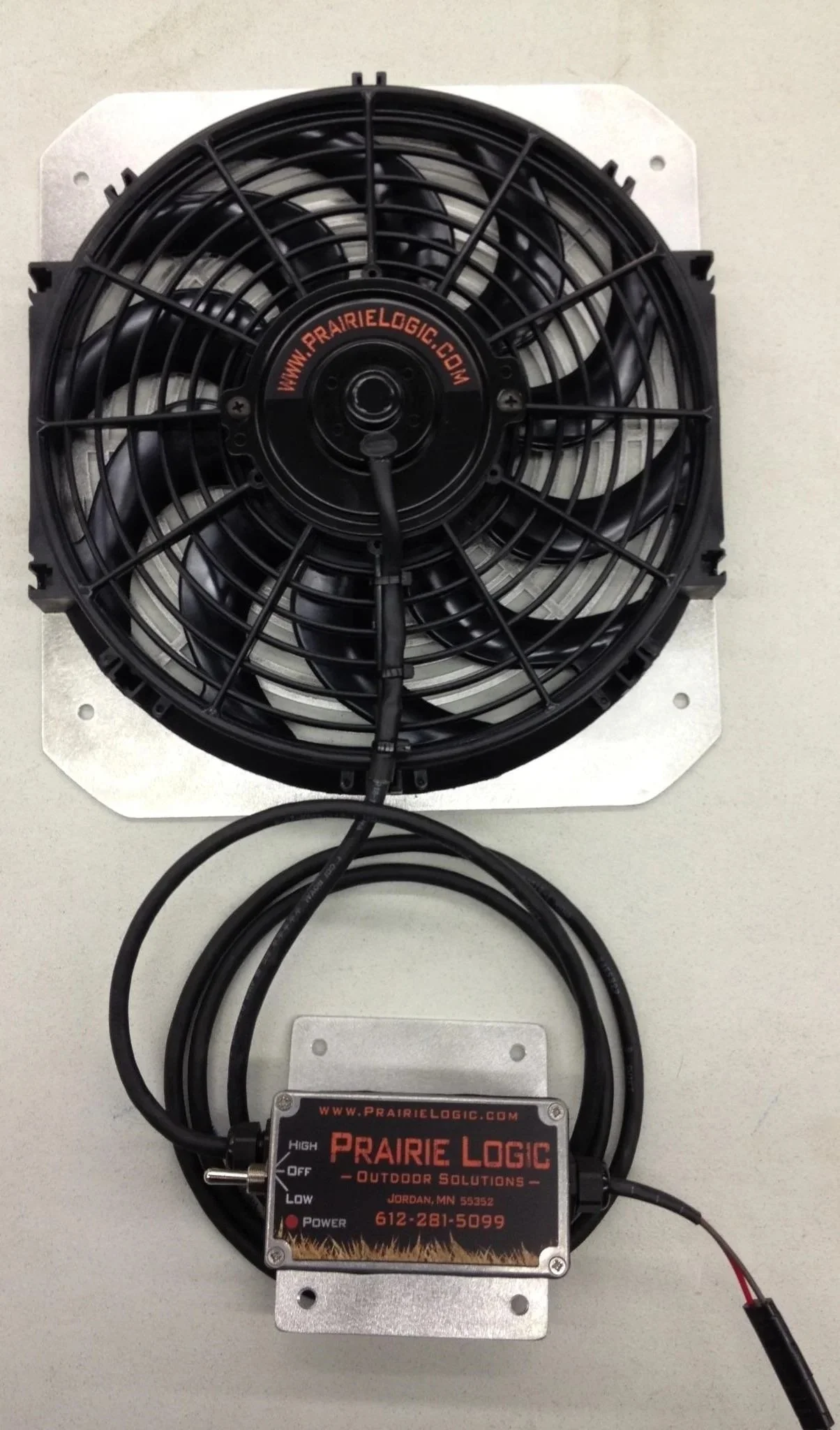 Custom 9" Kennel Fan
