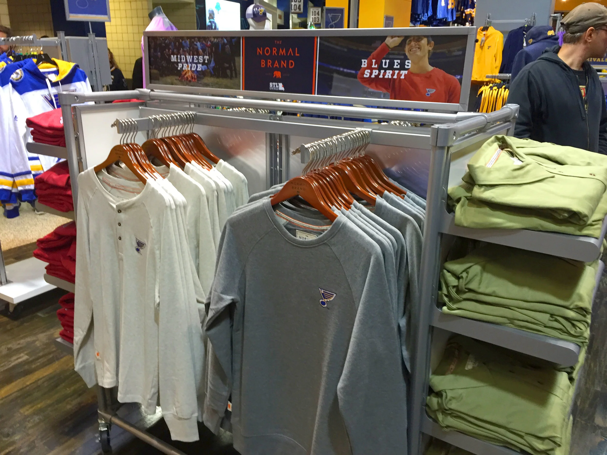 The Normal Brand Scottrade Center St. Louis Blues POS