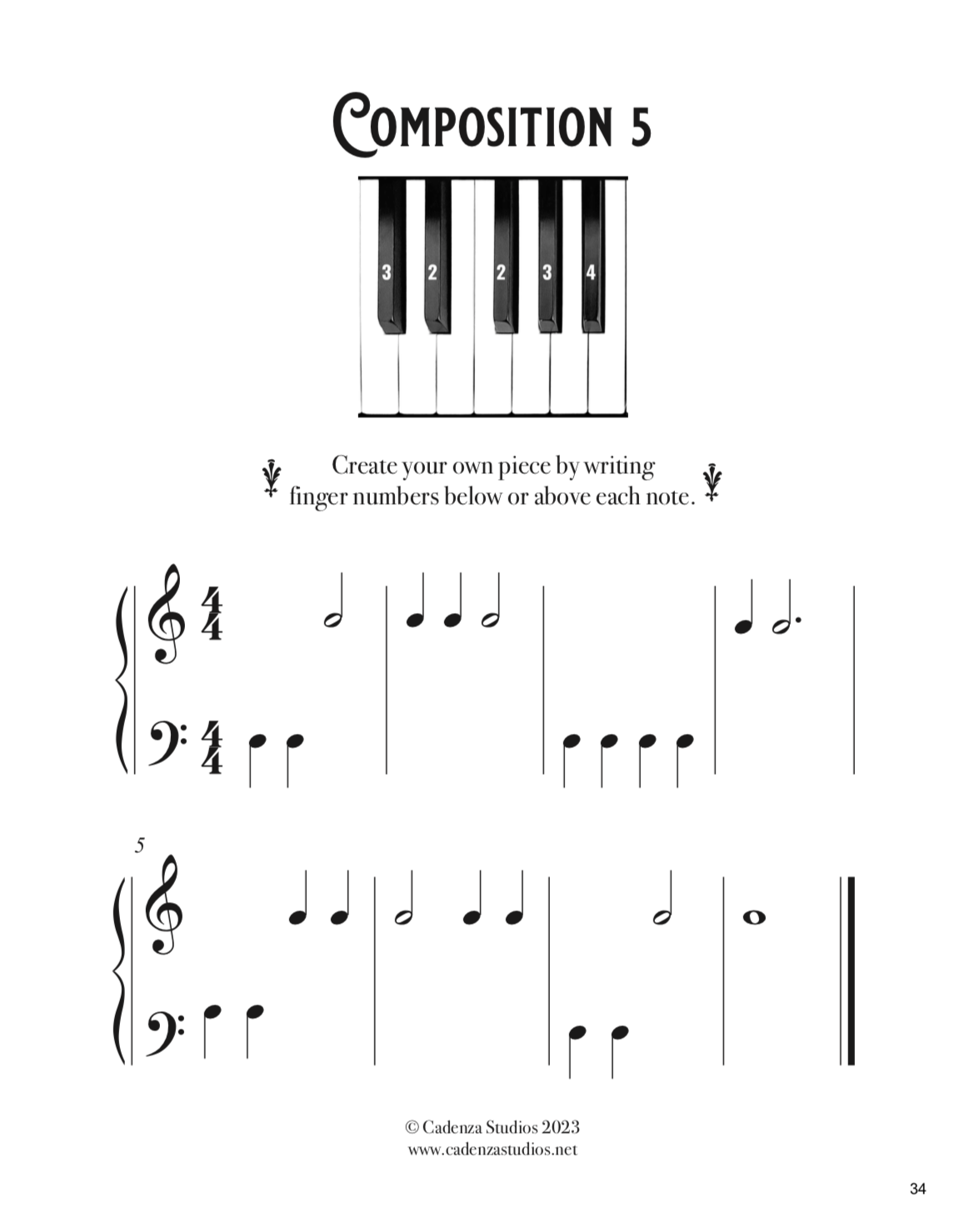 Easy Piano Game for Beginning Students in 2023