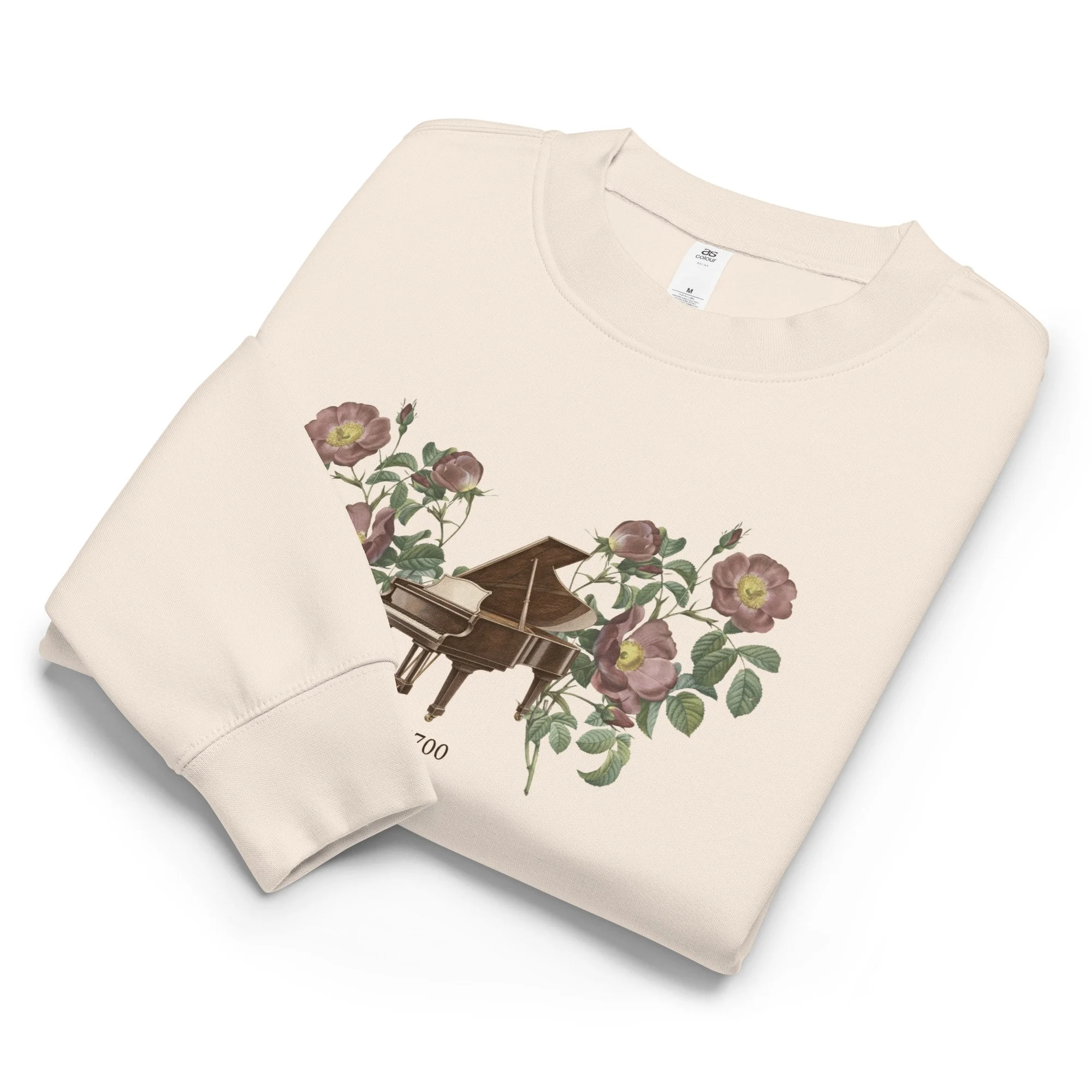 Floral Piano Sweatshirt