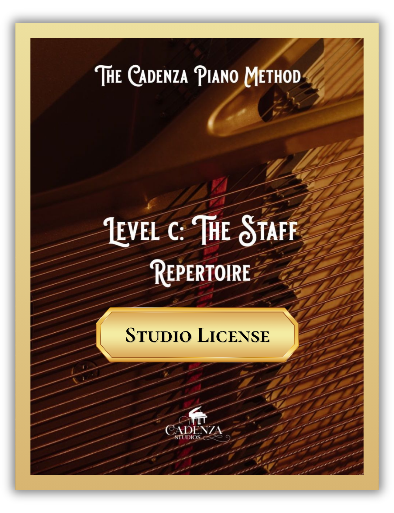 The Cadenza Piano Method - Level C: The Staff - Repertoire (Studio License)
