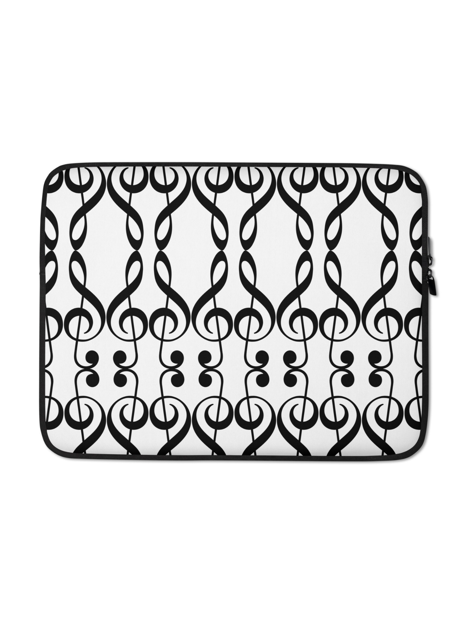 Treble Clef Laptop Sleeve