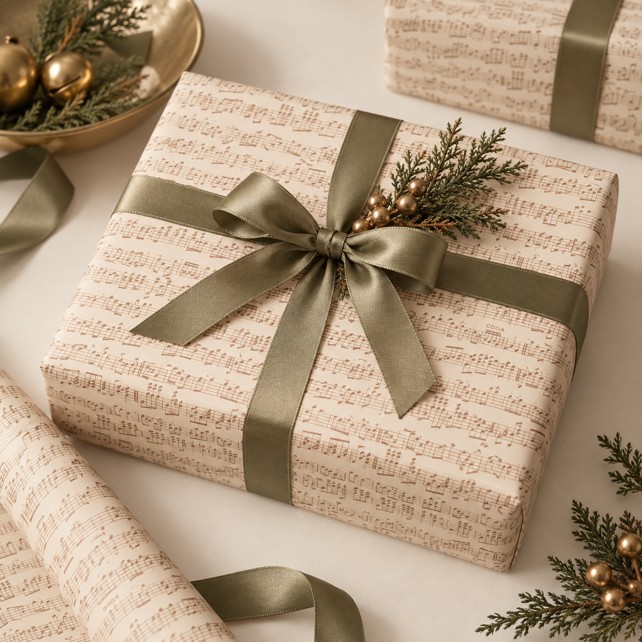Sheet Music Wrapping Paper