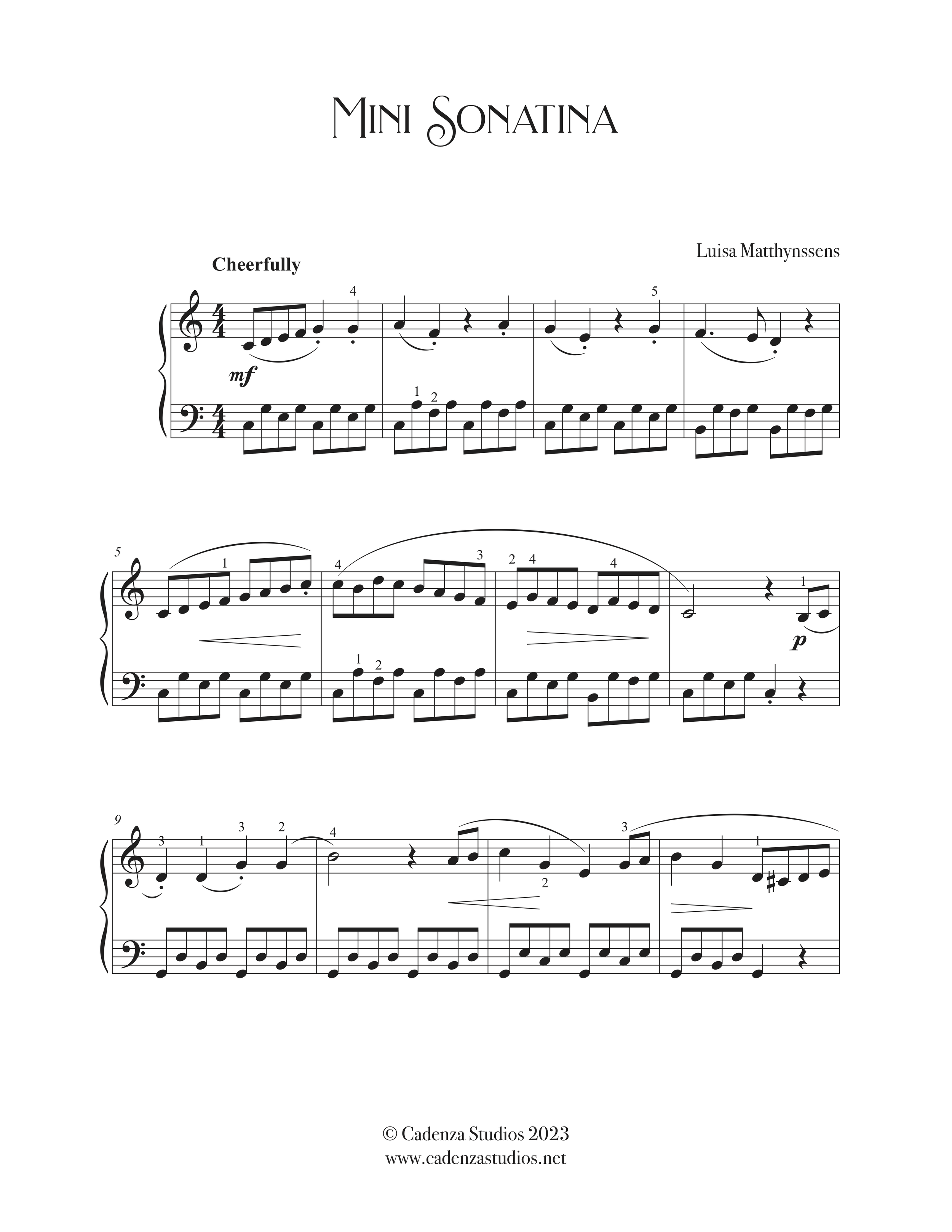 Mini Sonatina - Score.png