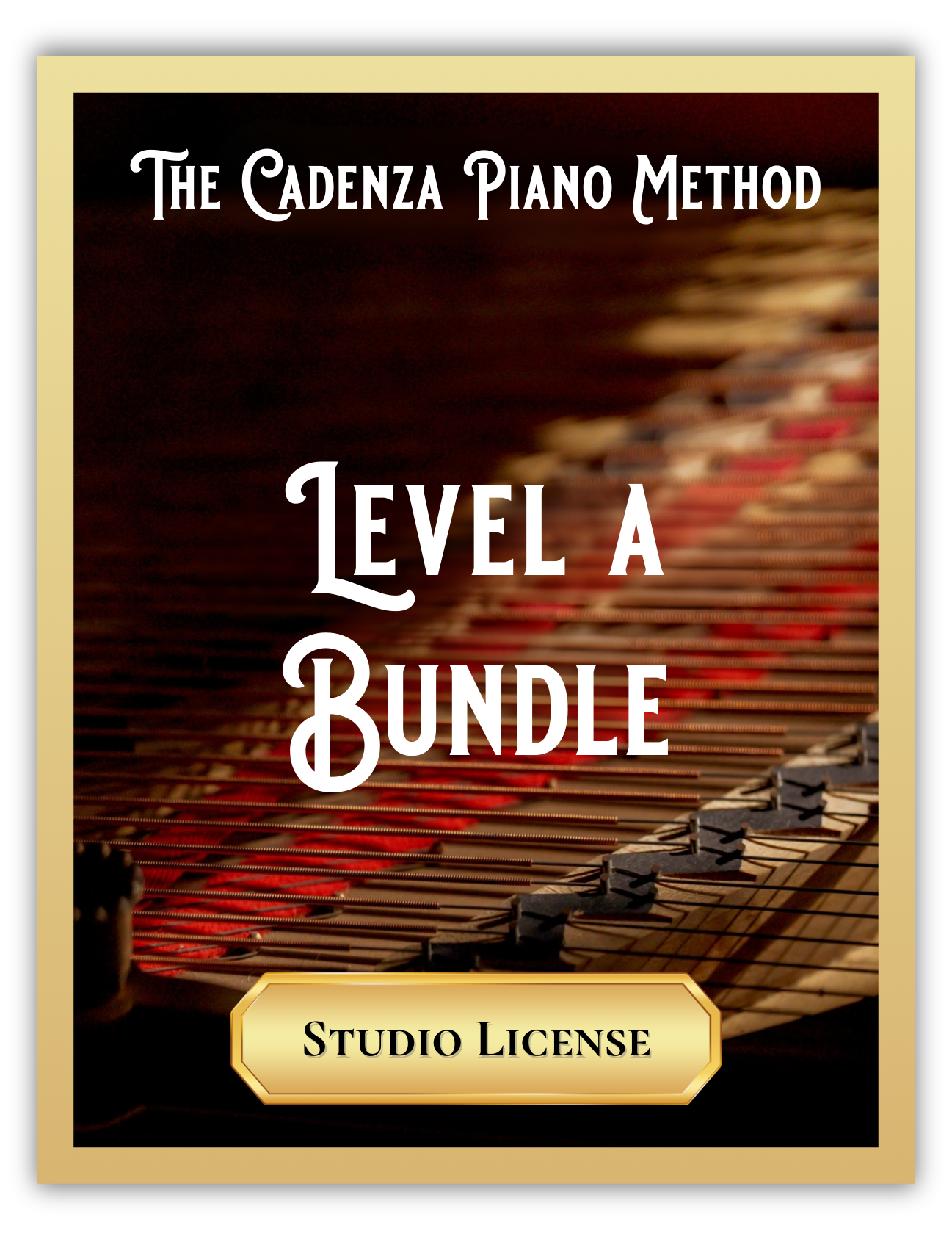 The Cadenza Piano Method - Level A Bundle (Studio License)