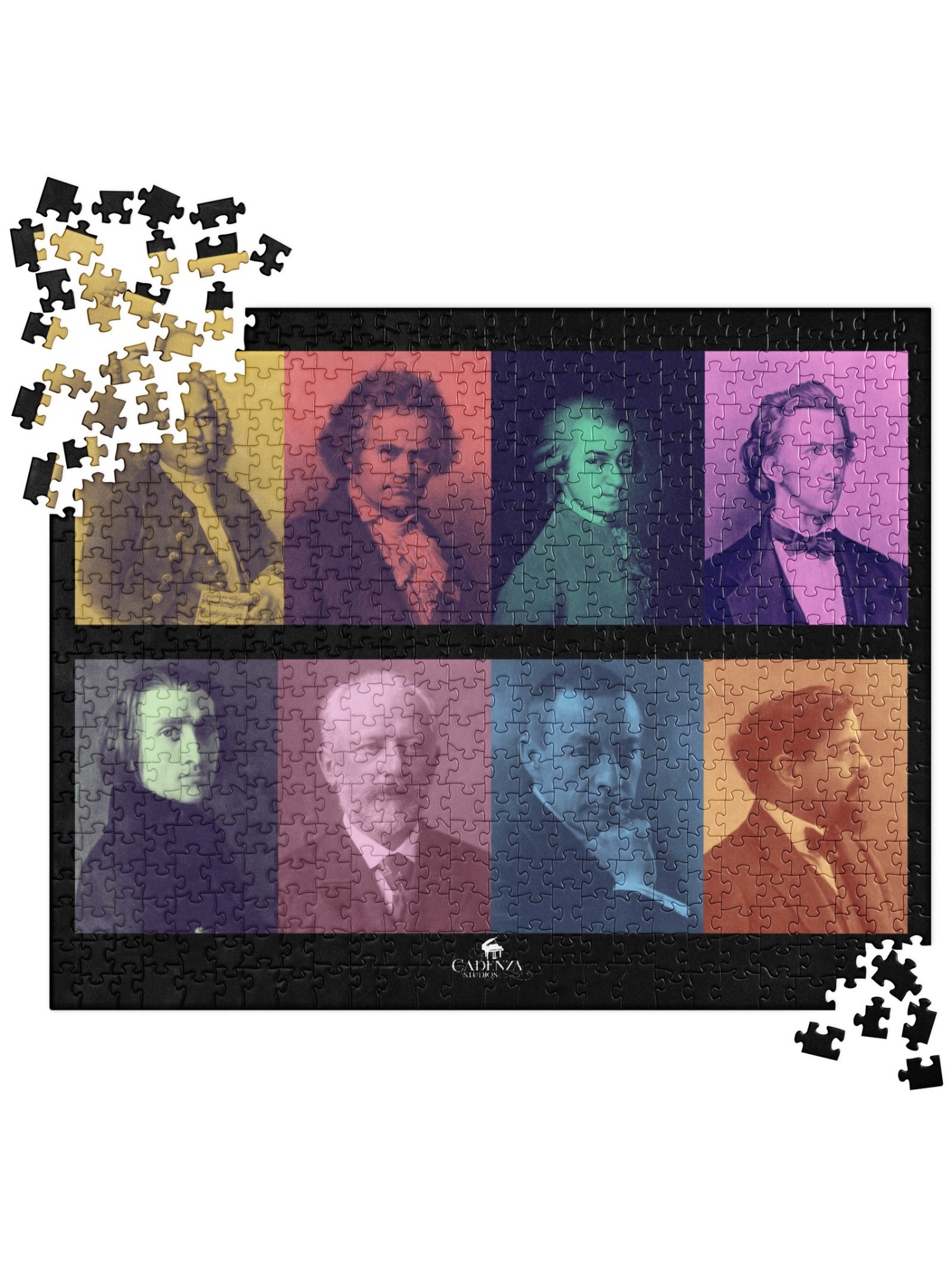 Colorful Composers Puzzle - 520 pieces
