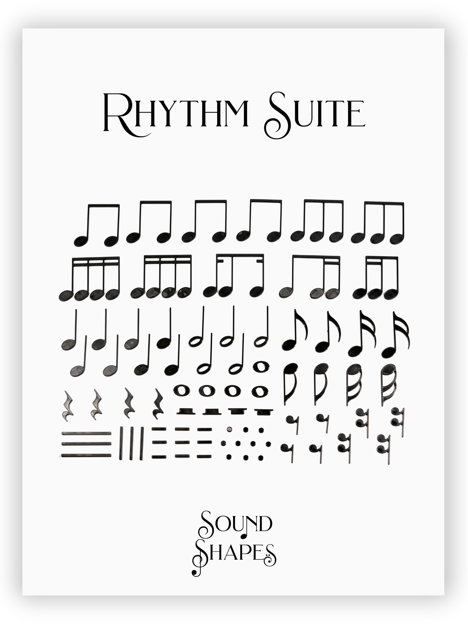 Magnetic Music Notes for Piano Teachers | Sound Shapes - Cadenza Studios
