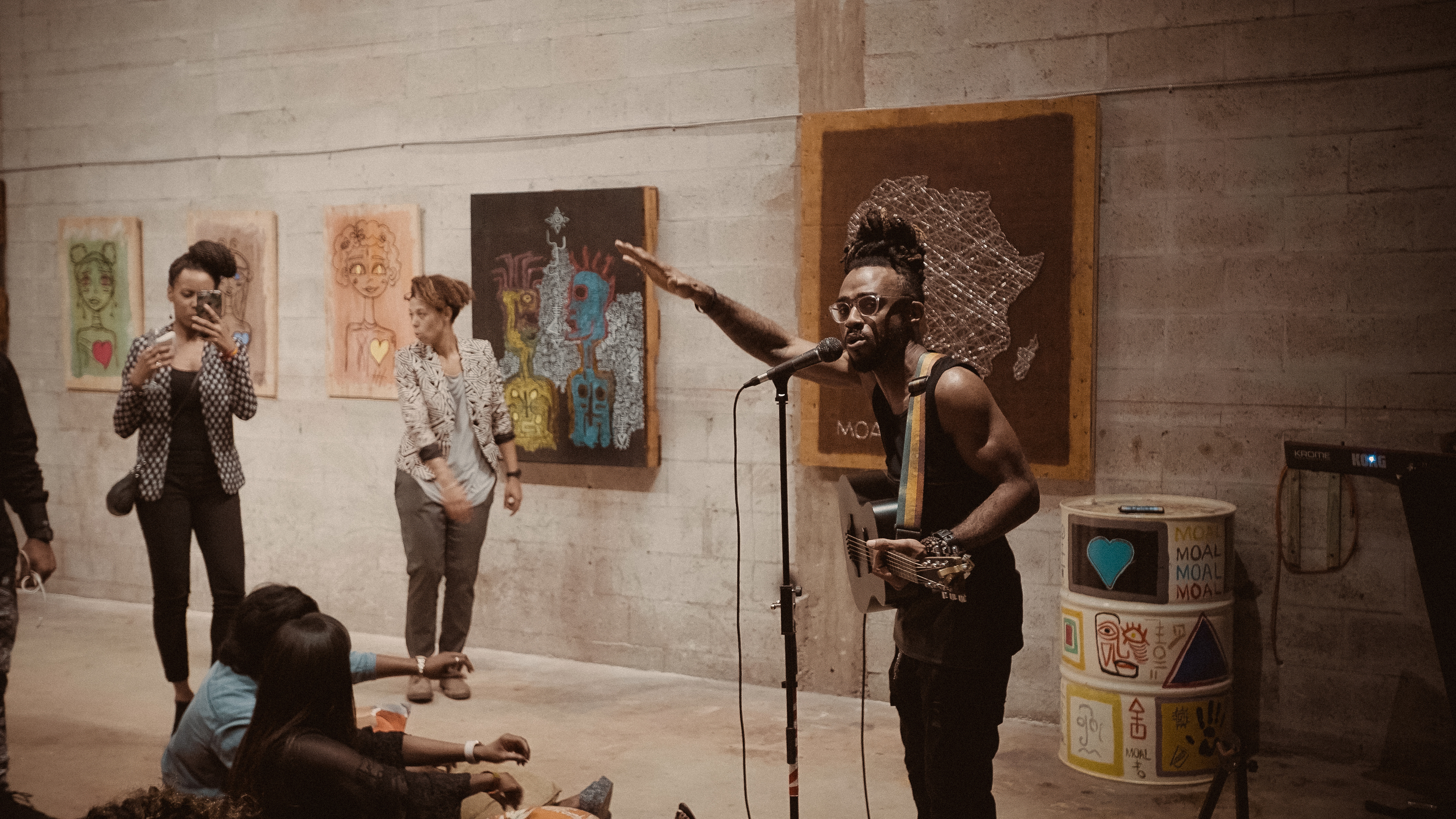 Sekajipo , another member of the family. Check out his IG and Youtube for new music!