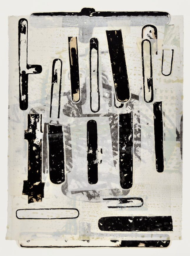 Mistaken in Charlevoix V 27 x 19" litho, screen and chine colle