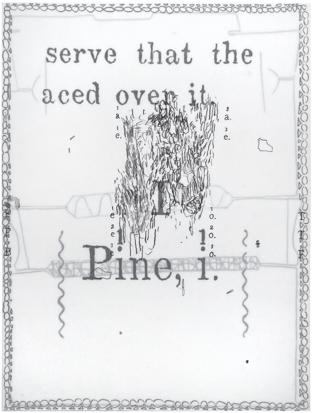 wooden service