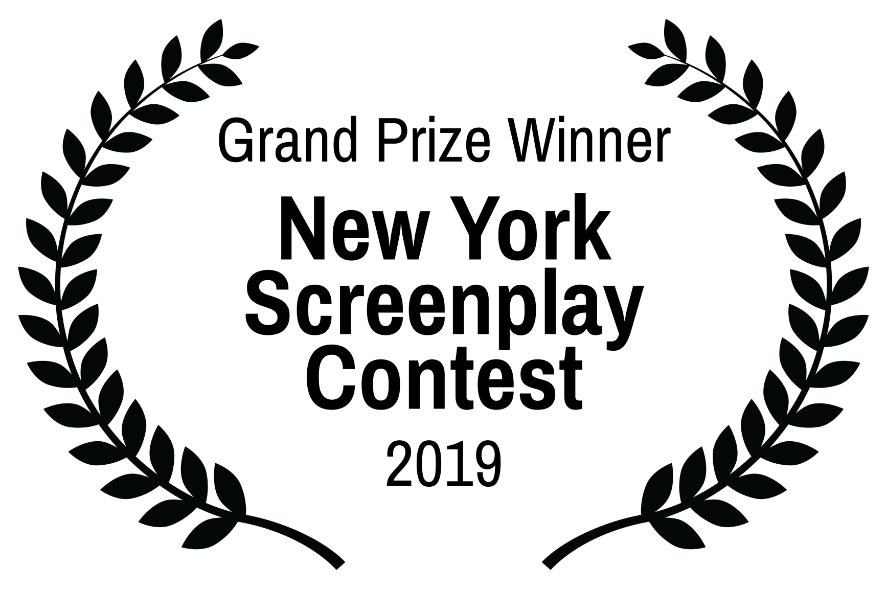 Grand Prize Winner - New York Screenplay Contest - 2019(1).png