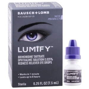 lumify eye drops redness reliever oz pack counter over whitening shelves hits drop store