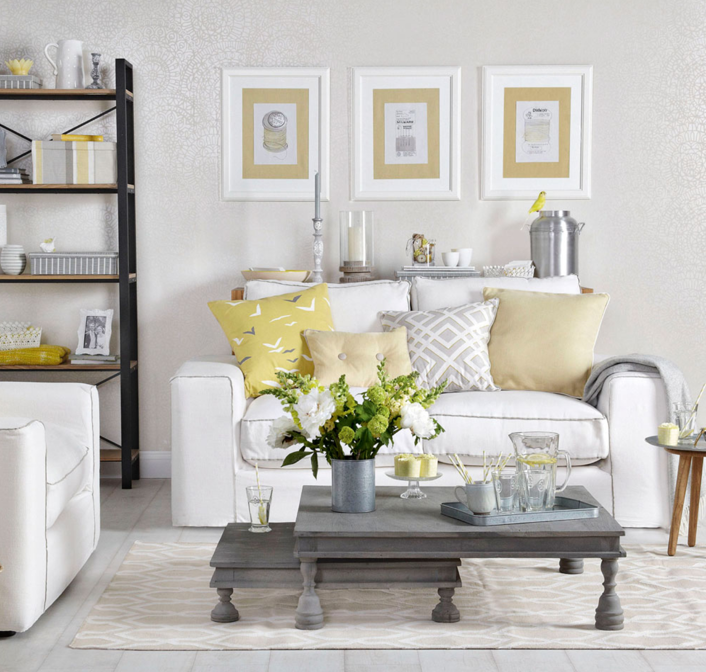 Yellow And Gray Decorating Ideas
